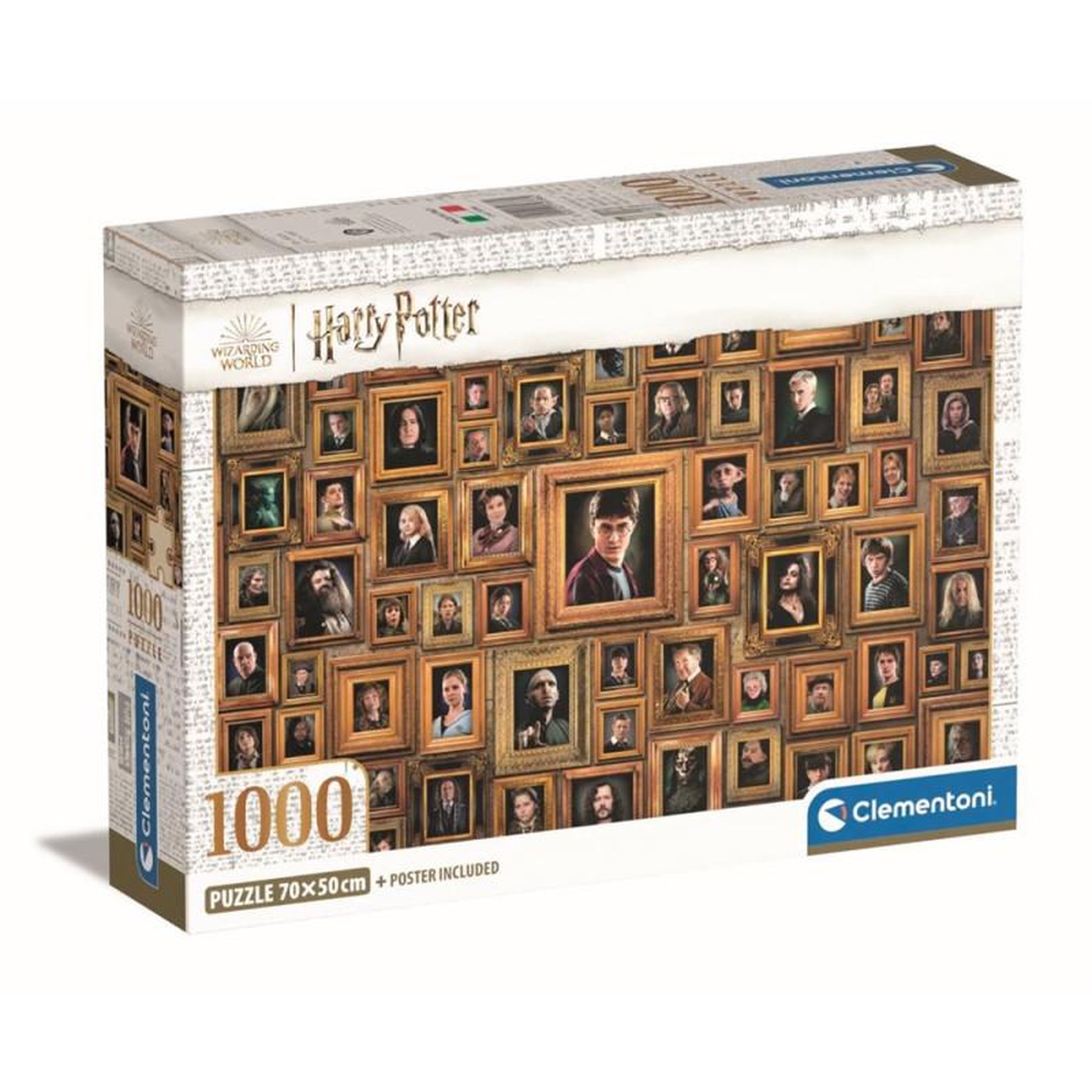 CLEMENTONI Puzzle adulte 1000 pièces Impossible Harry Potter défi difficile – Clementoni