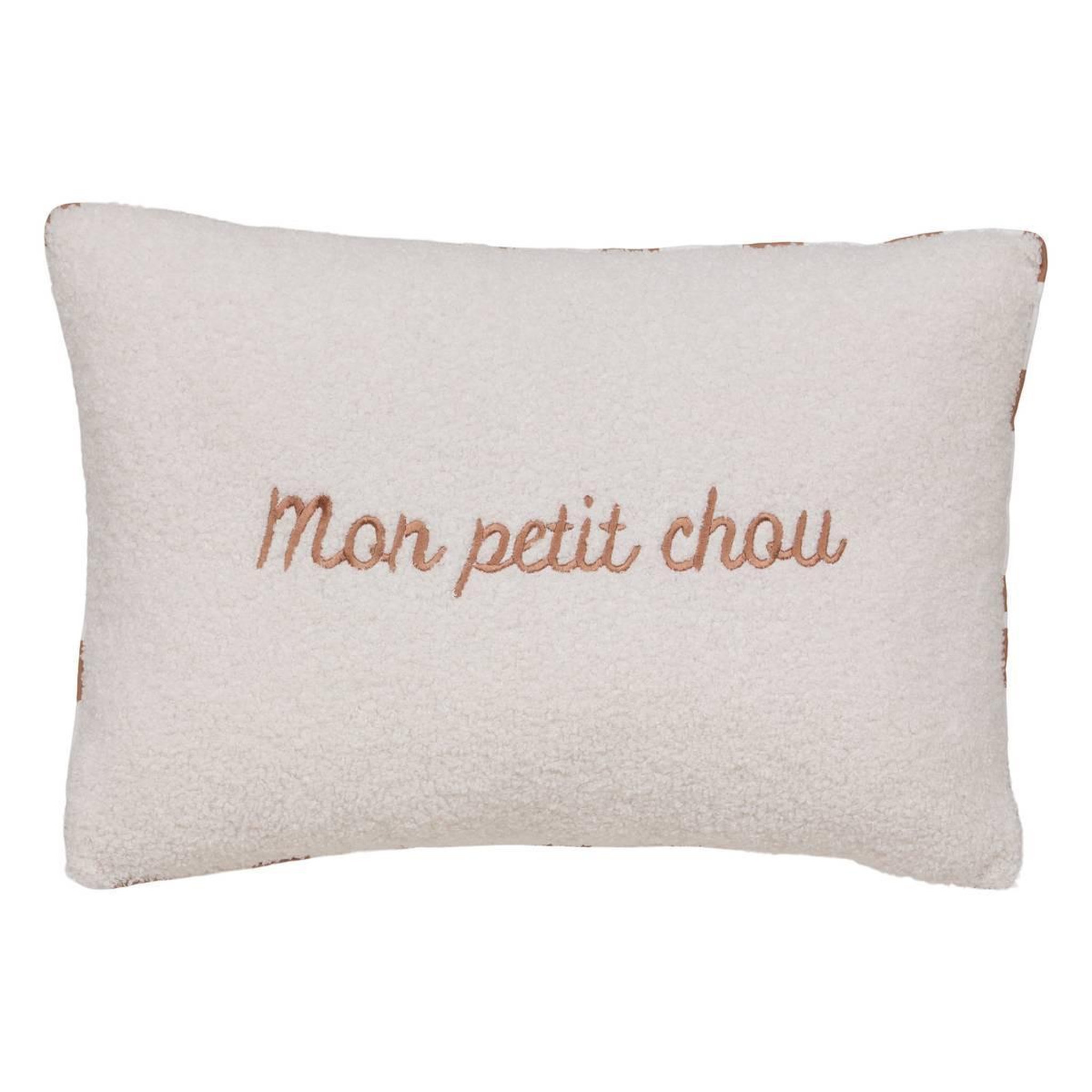 Atmosphera Kids Coussin déco enfant bouclette  jaiko  38x58cm marron