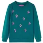 VIDAXL Sweatshirt pour enfants vert fonce 92