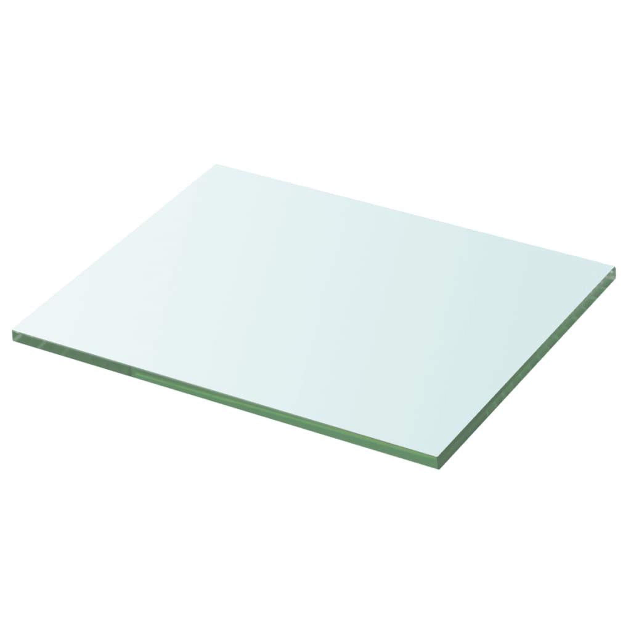 Voir la diapositive 1 : VIDAXL Panneau pour etagere Verre transparent 20 x 25 cm