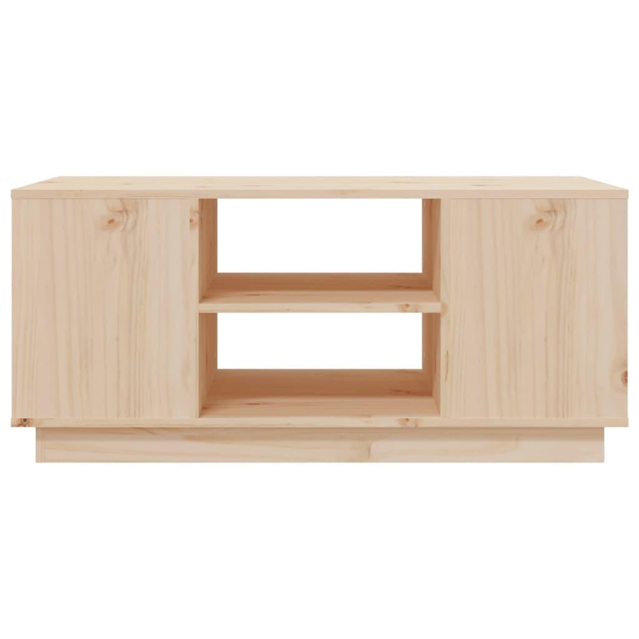 Voir la diapositive 5 : VIDAXL Table basse 90x49x40,5 cm Bois massif de pin