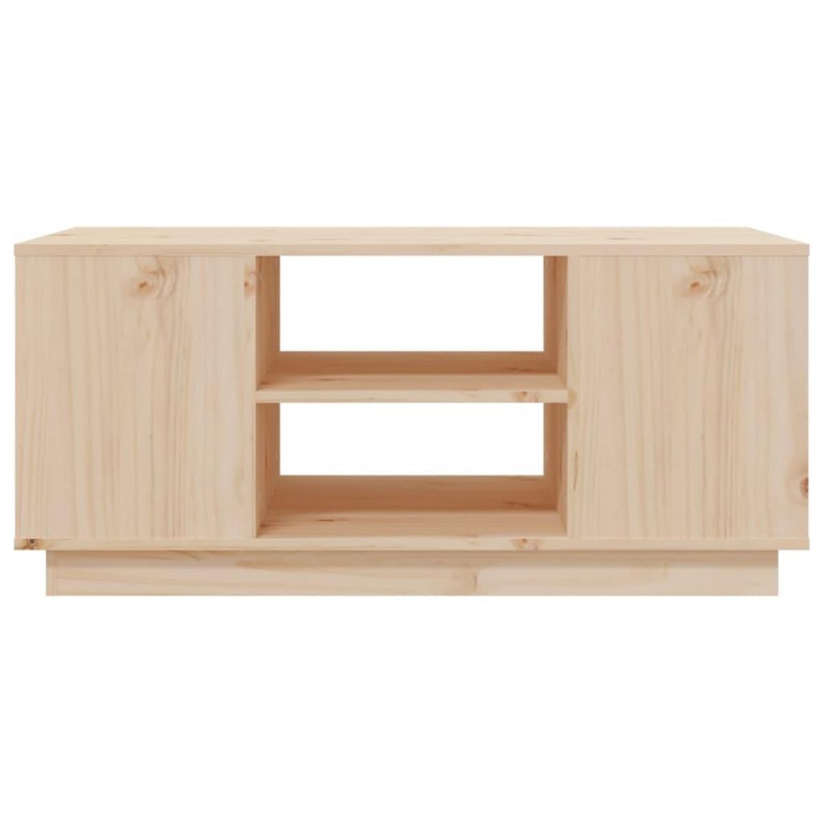 VIDAXL Table basse 90x49x40,5 cm Bois massif de pin