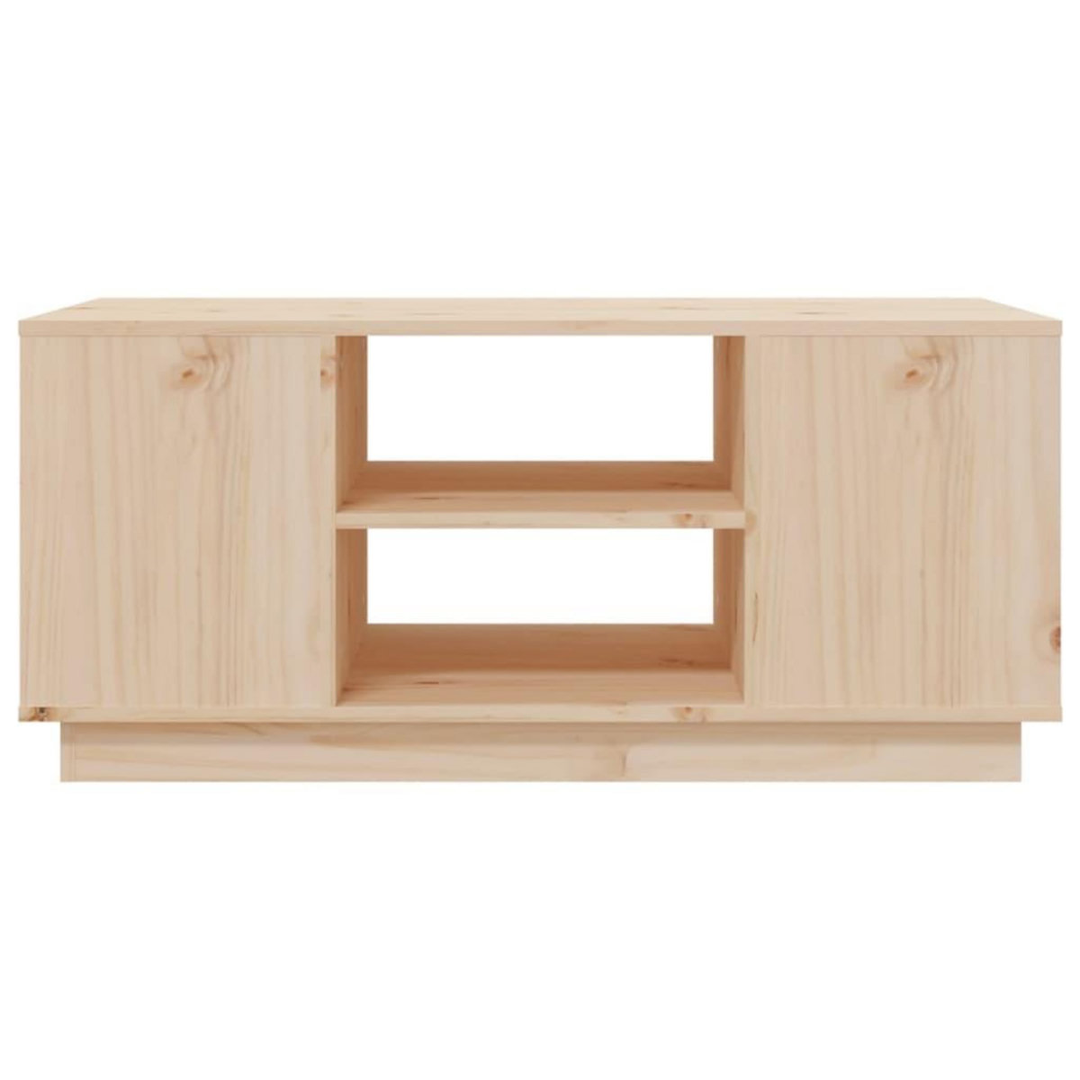 VIDAXL Table basse 90x49x40,5 cm Bois massif de pin