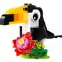 Voir la diapositive 3 : LEGO LEGO Creator - Toucan tropical (Polybag) - 30688