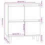 Voir la diapositive 6 : VIDAXL Buffet Chene sonoma 60x35x70 cm Bois d'ingenierie