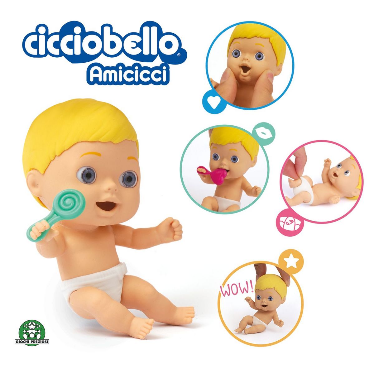 GIOCHI PREZIOSI Poupon et amis Cicciobello Amicicci