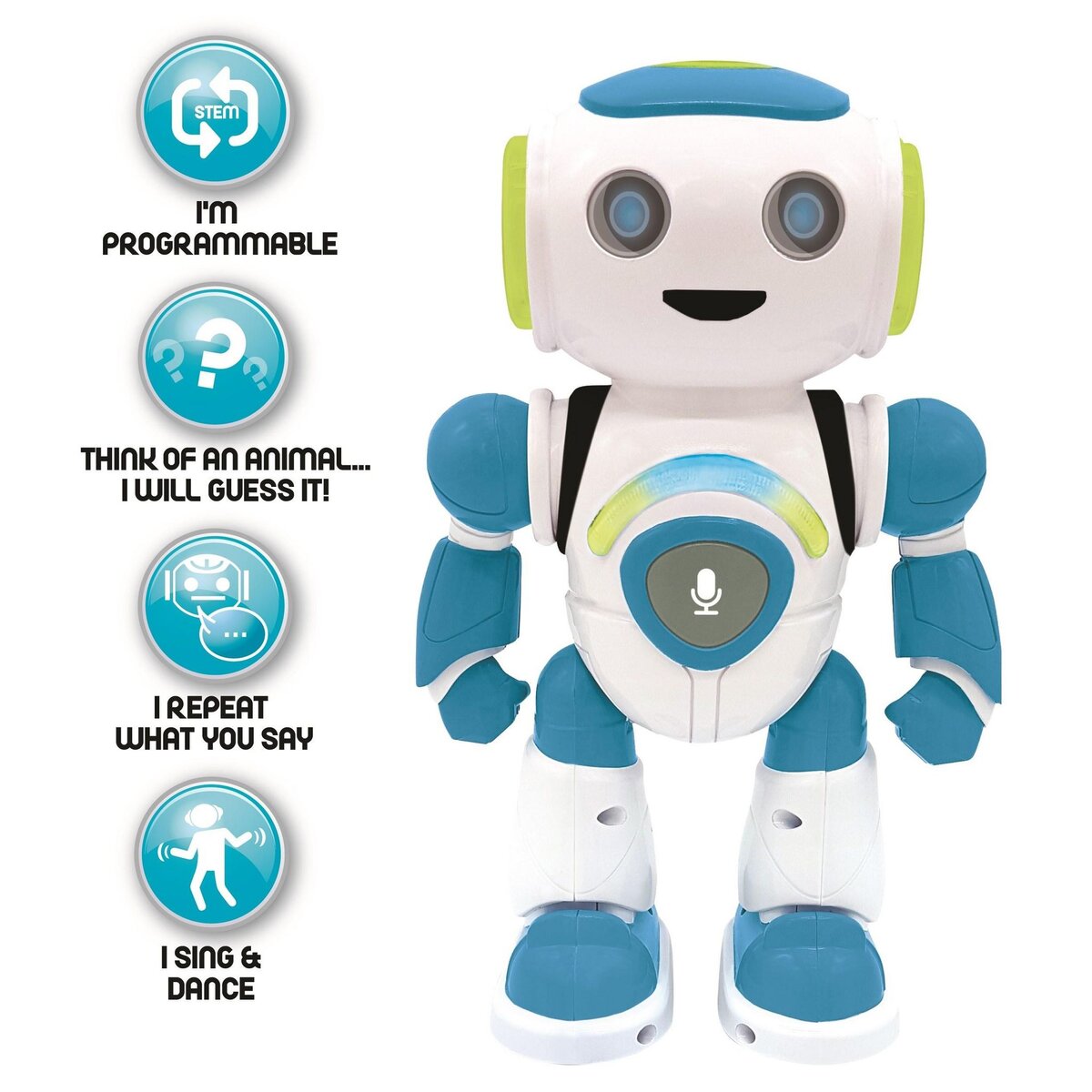 Lexibook POWERMAN JR. Robot Programmable (Anglais)