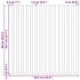 Voir la diapositive 6 : VIDAXL Panneaux muraux acoustiques 8pcs lattes 60,5x60cm placage chene