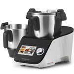 NATURAMIX Robot cuiseur multifonctions avec balance intégrée et écran tactile + bol supplémentaire offert - robot cuiseur + bol