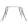Voir la diapositive 4 : VIDAXL Toit bimini a 3 arceaux parois laterales 183x(170-182)x137 cm