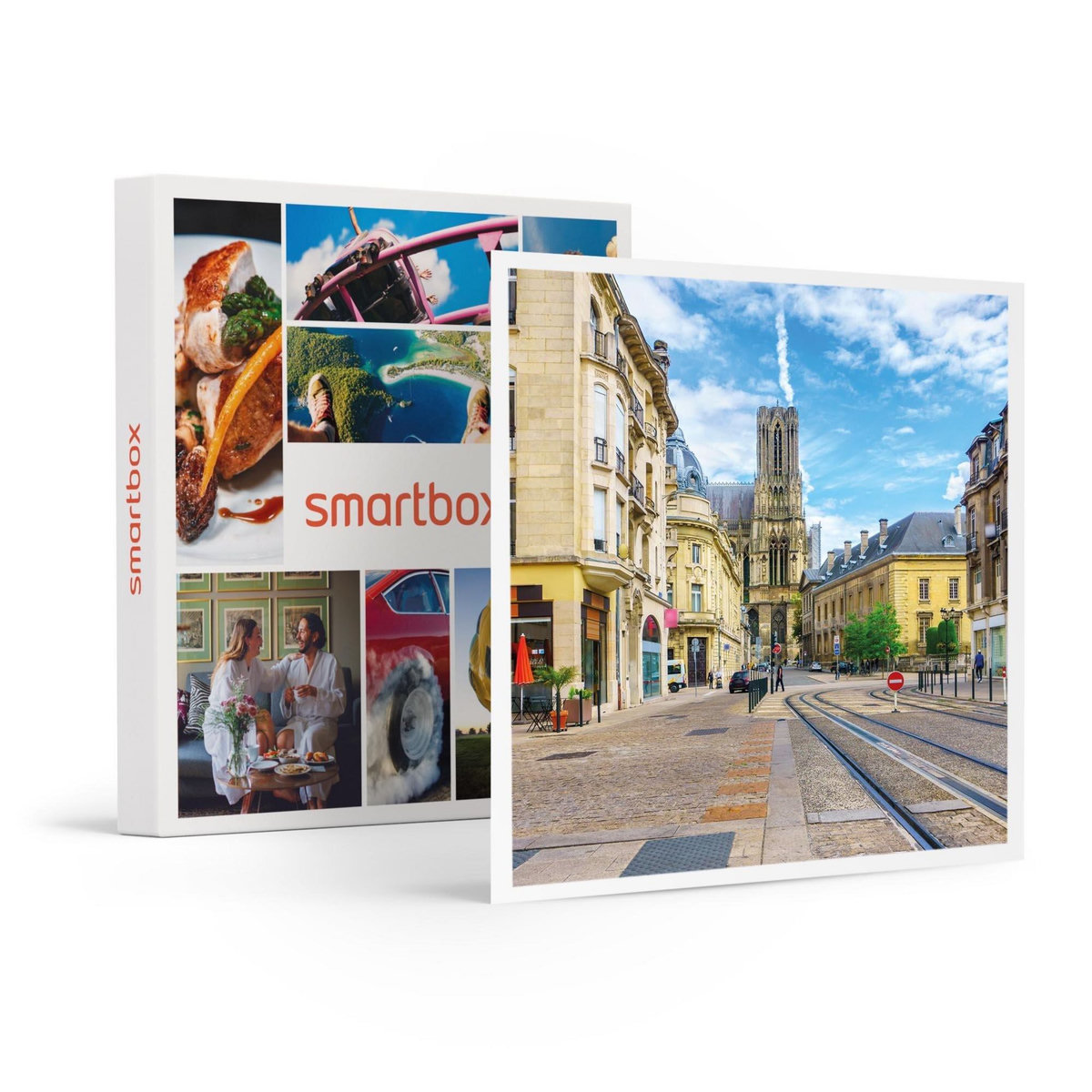 Smartbox Visite gourmande de Reims pour 2 avec dégustations - Coffret Cadeau Gastronomie