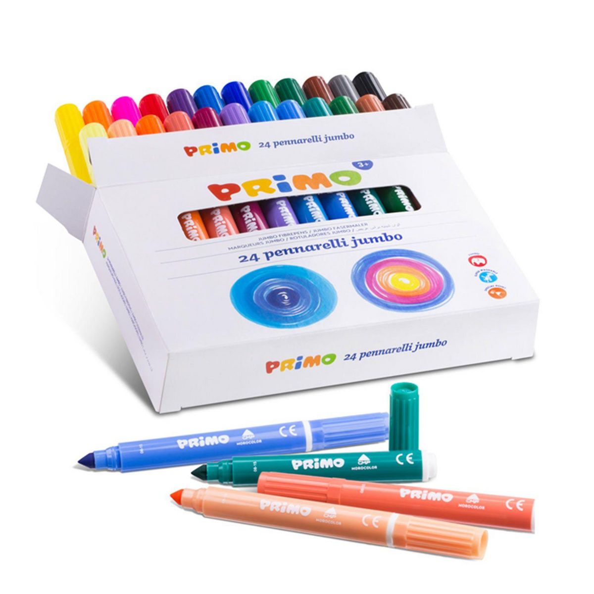 PRIMO 24 gros feutres 'jumbo'