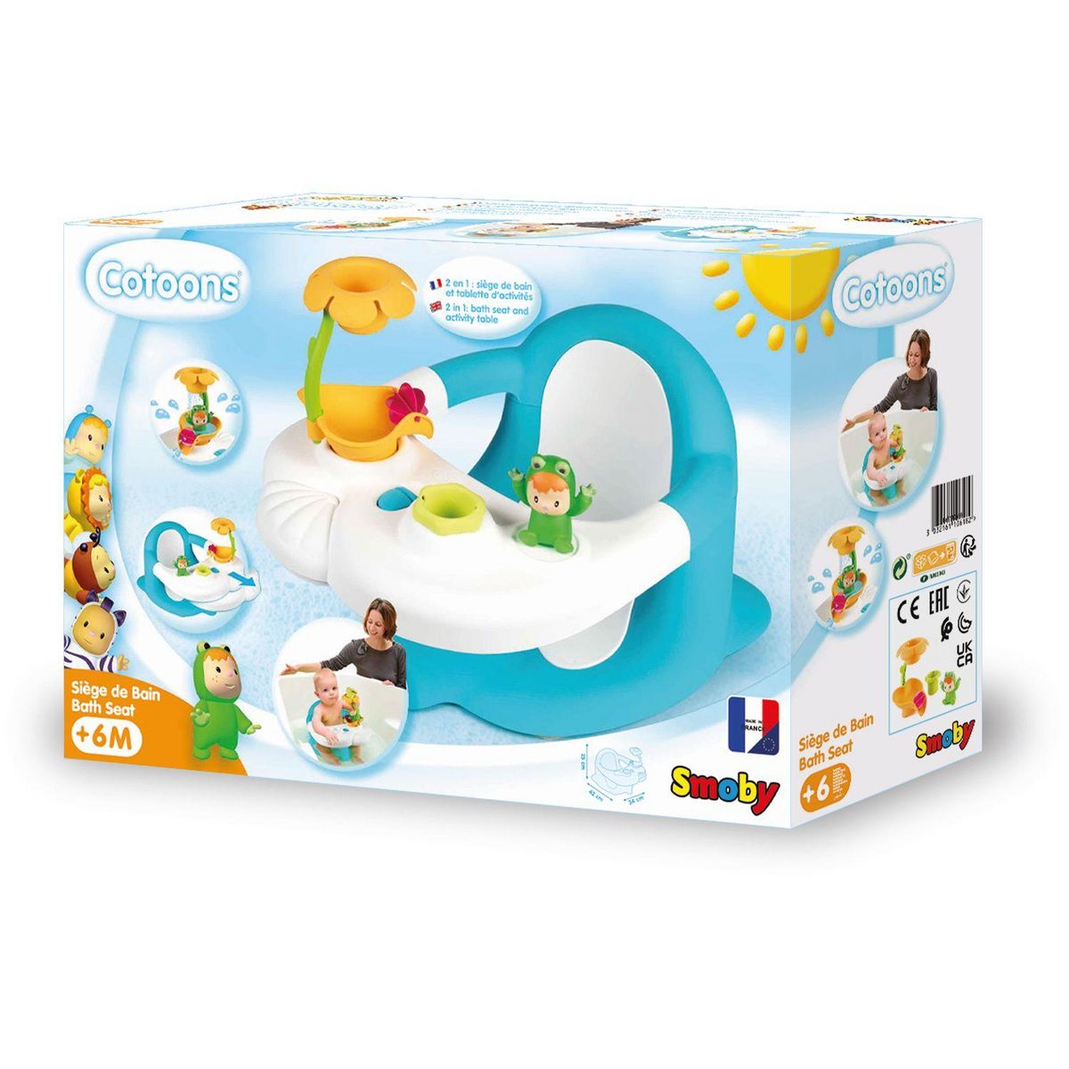 SMOBY Cotoons - Siège de bain 
