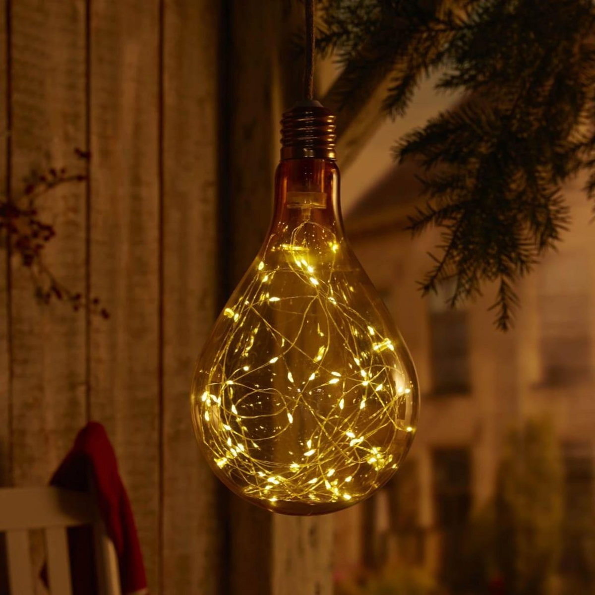 LUXFORM Lighting Luxform Lighting Guirlande lumineuse a LED sur pile PS160 Transparent
