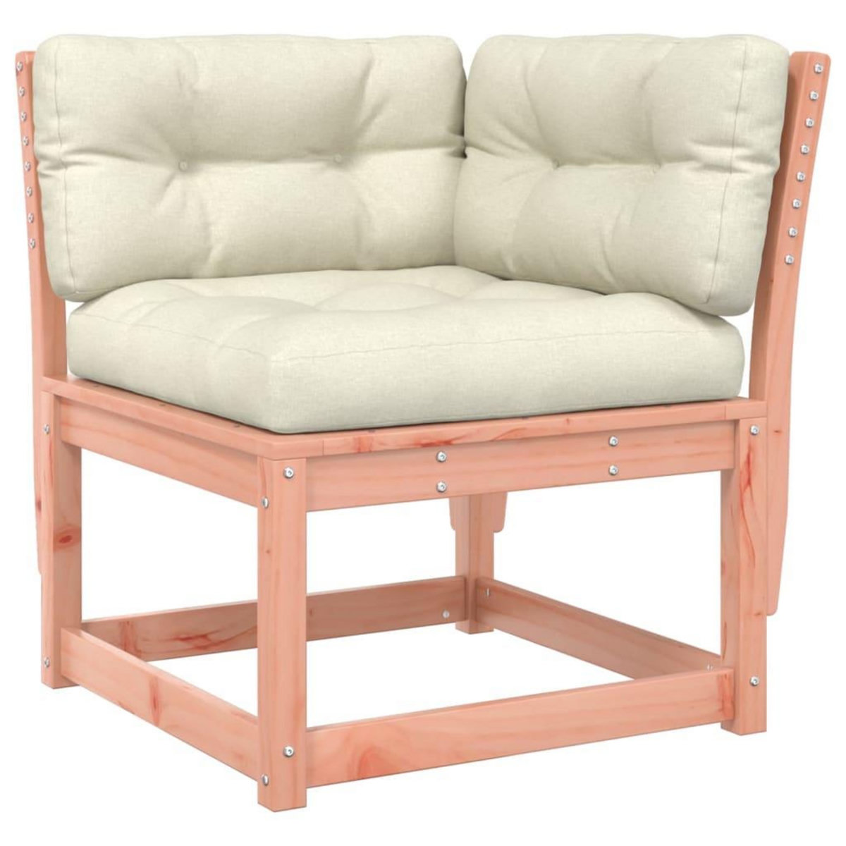 VIDAXL Salon de jardin 5 pcs avec coussins bois massif douglas