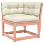 Voir la diapositive 4 : VIDAXL Salon de jardin 5 pcs avec coussins bois massif douglas