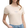 Voir la diapositive 1 : CALVIN KLEIN JEANS T-shirt Beige Femme Calvin Klein Jeans Gradient