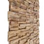 Voir la diapositive 3 : VIDAXL Panneaux de revetement mural 3D 10 pcs 1,01 m^2 Bois de teck
