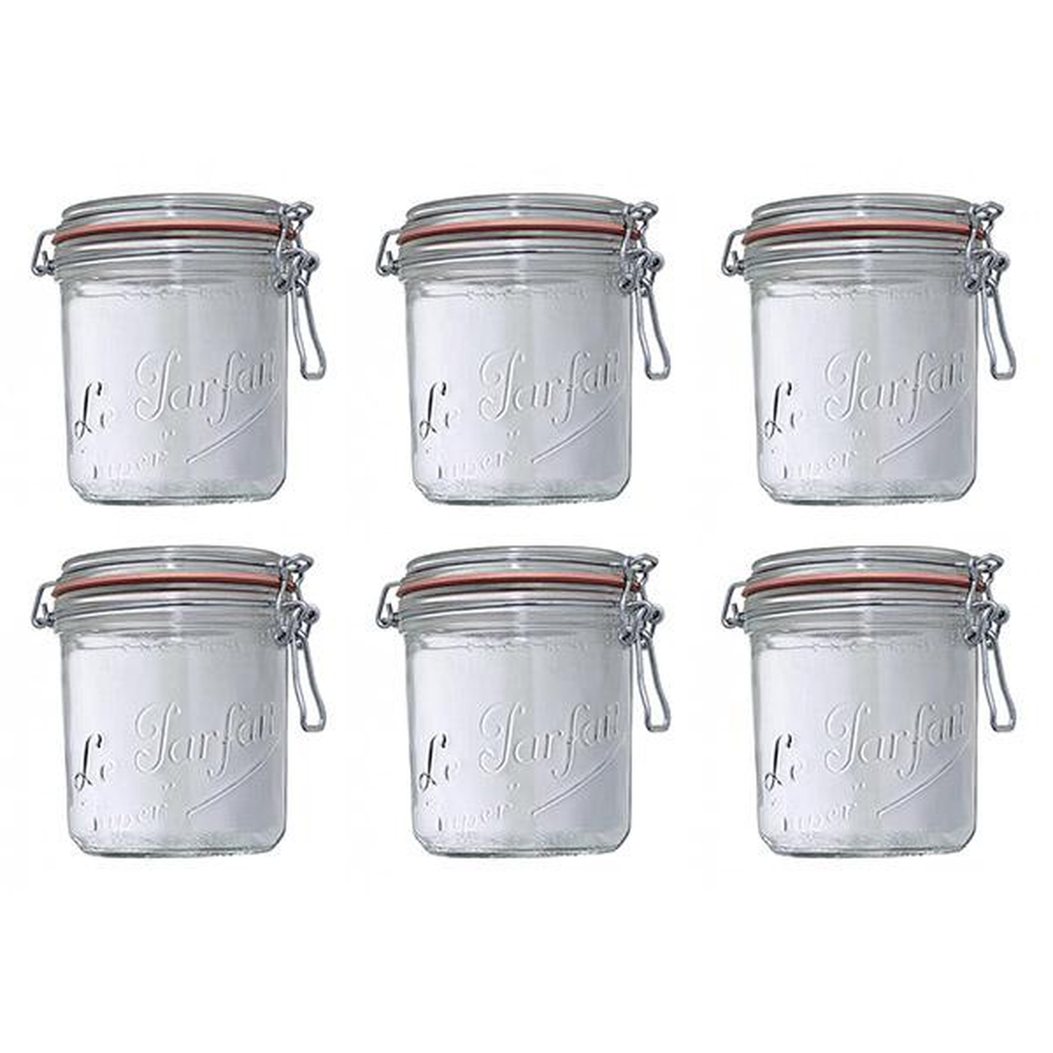 Le parfait Lot de 6 bocaux à terrine 750g - 908536