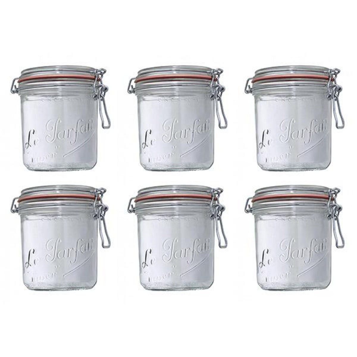 Le parfait Lot de 6 bocaux à terrine 750g - 908536