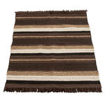 Paris Prix Plaid Déco en Coton  Ethnique  90x150cm Marron