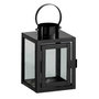 Voir la diapositive 1 : Paris Prix Lanterne Design Rectangulaire  Porta  15cm Noir