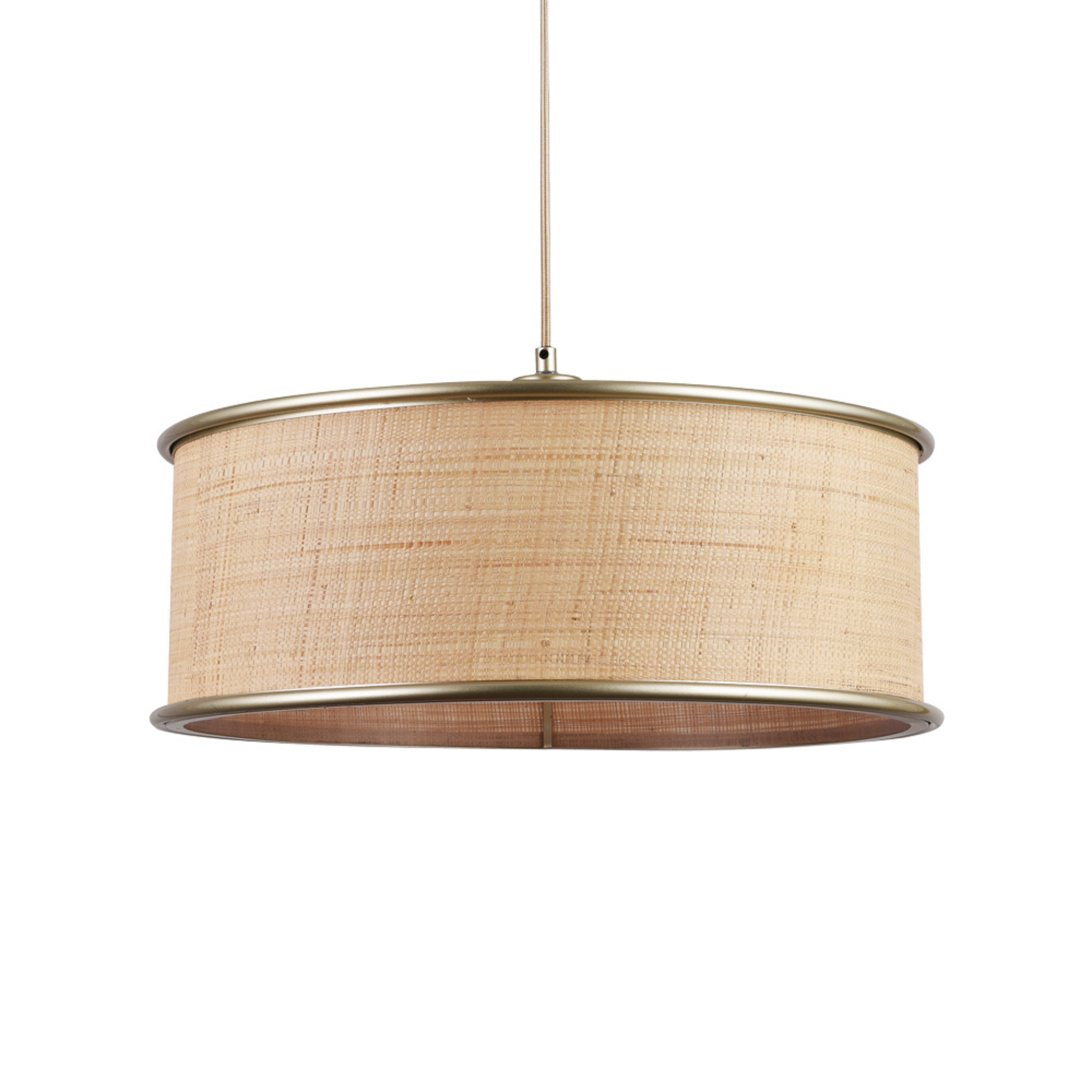MAISON PAVANE Suspension en fibre naturelle D47 cm-Bob