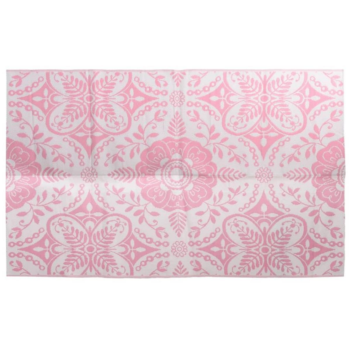 VIDAXL Tapis d'exterieur ARAKIL rose 190x290 cm PP