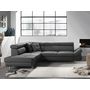 Voir la diapositive 2 : BEST MOBILIER Linea - canapé d'angle gauche convertible - 5 places - avec têtières