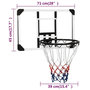 Voir la diapositive 6 : VIDAXL Panneau de basket-ball Transparent 71x45x2,5 cm Polycarbonate