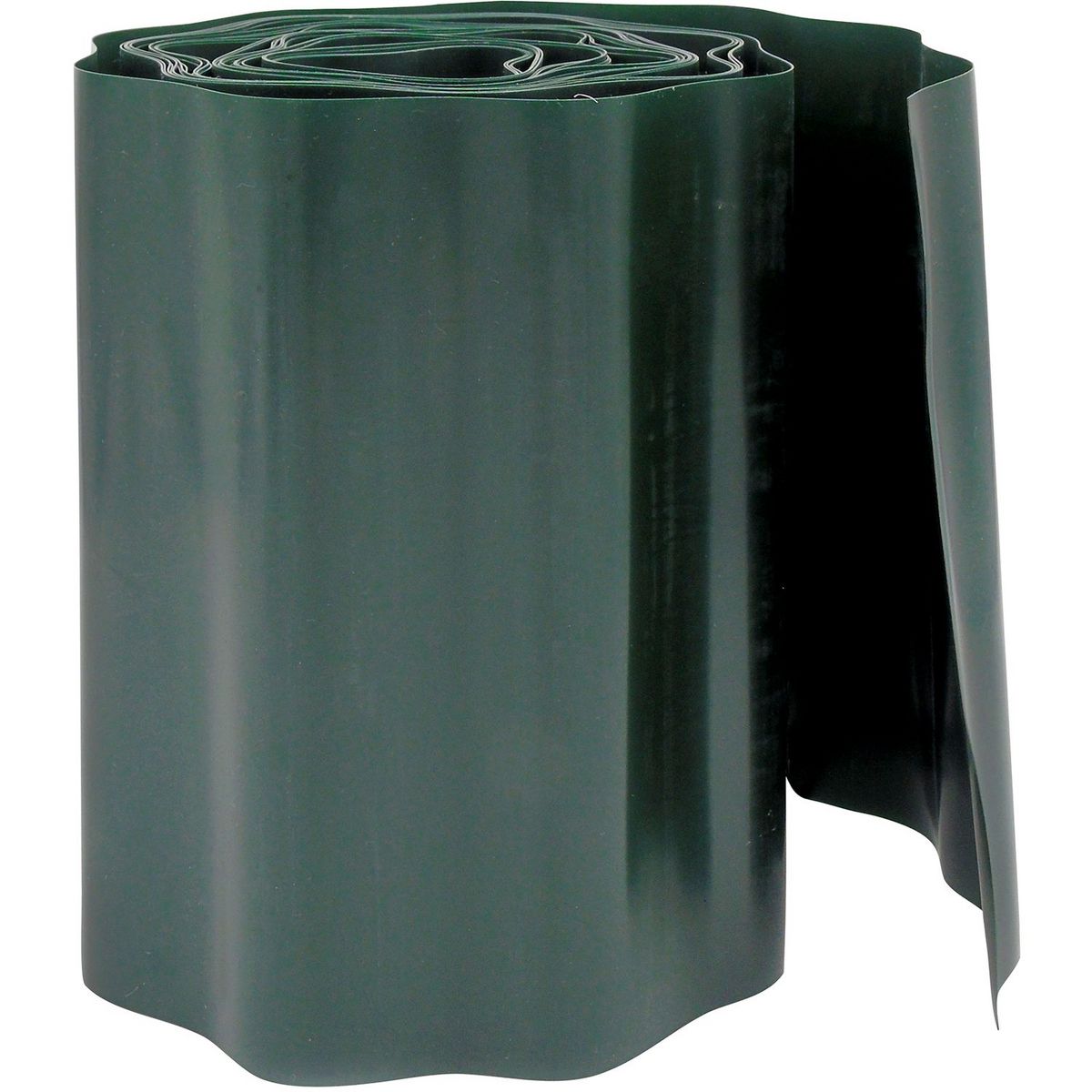 NATURE Bordure à gazon PVC vert - H20 cm x 9 m