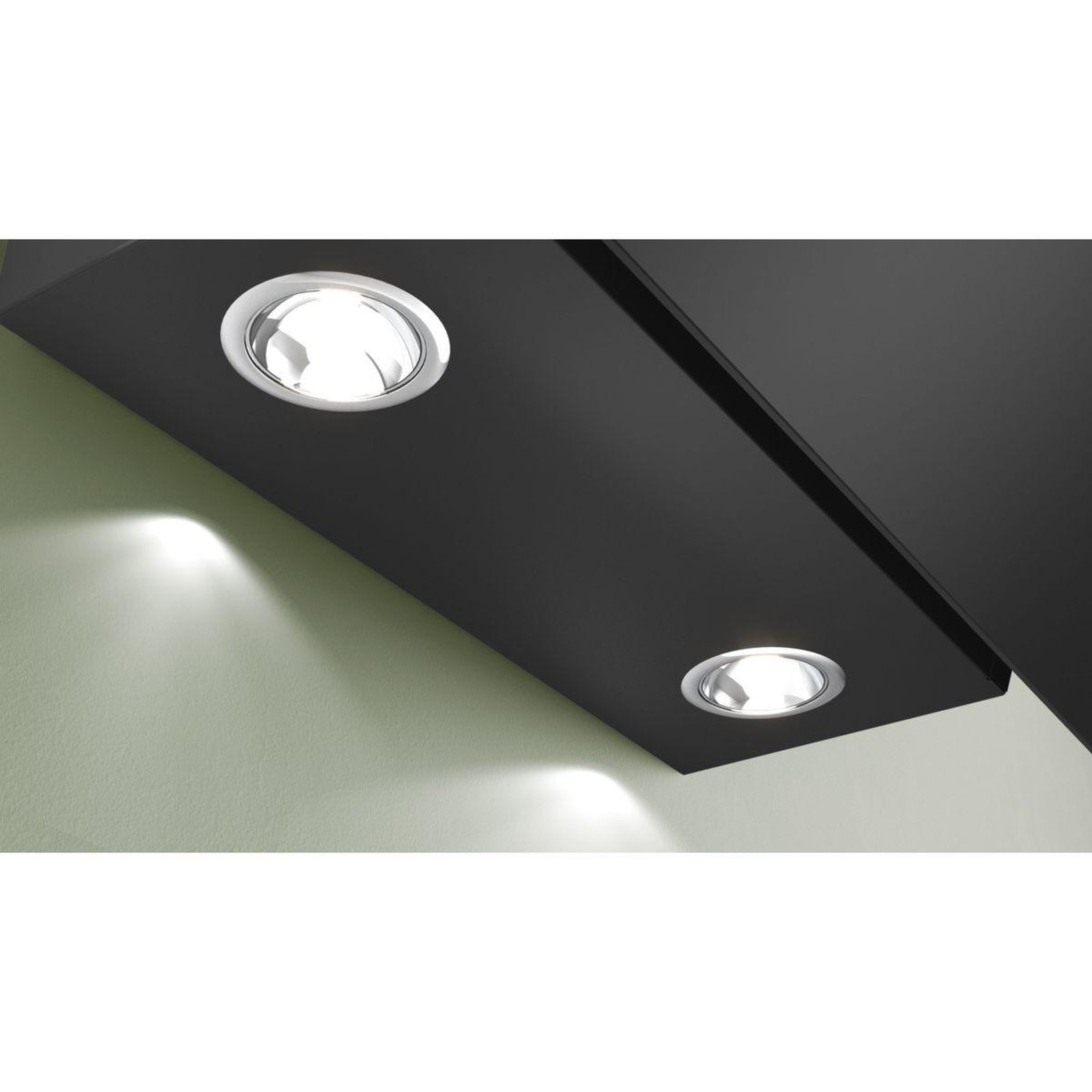 Voir la diapositive 4 : BOSCH Hotte décorative murale inclinée DWK65DK60