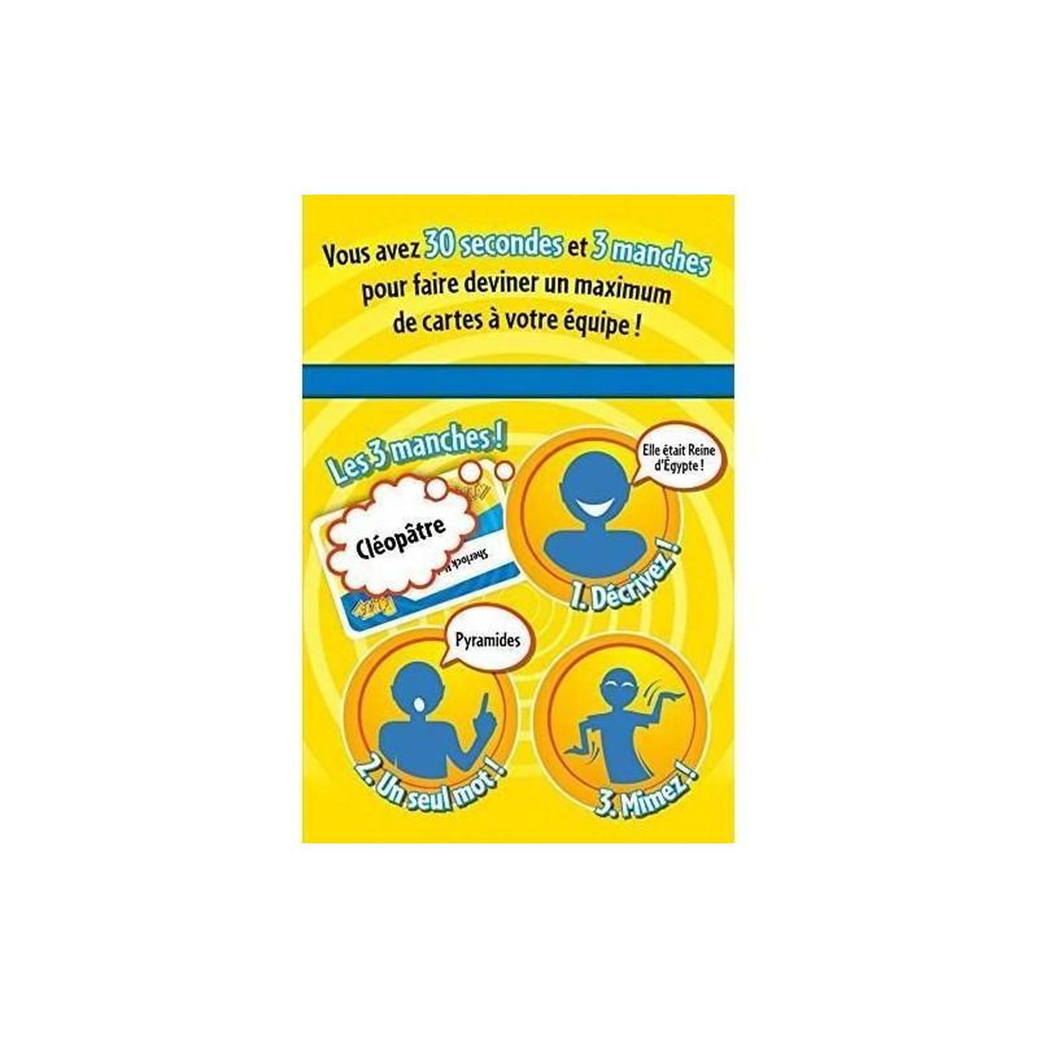 Voir la diapositive 3 : Asmodee TIME'S UP PARTY 1 (JAUNE), Papeterie