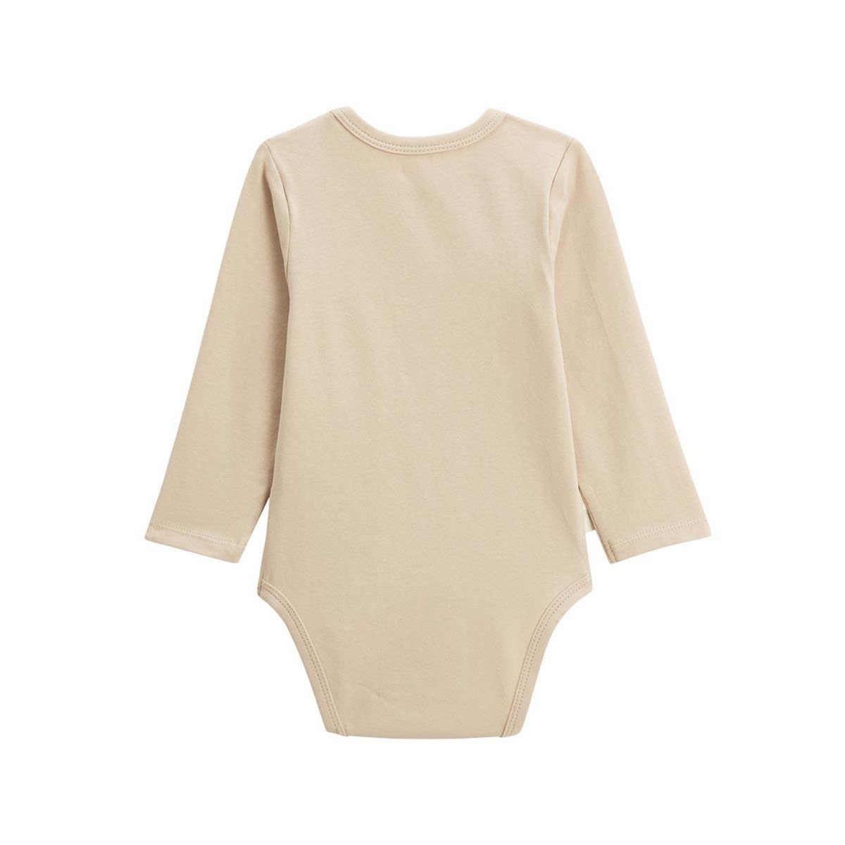 Petit Béguin Lot de 3 bodies bébé manches longues Cracotte