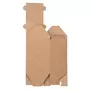 Rayher Kit boîte à plier - Maison - Kraft - 20 x 10 x 7,5 cm