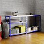 Voir la diapositive 4 : EUROSPEN Etagère de rangement modulable et polyvalente pour atelier, garage, cave... Charge Lourde max 875kg -180x90x40cm - Bleu
