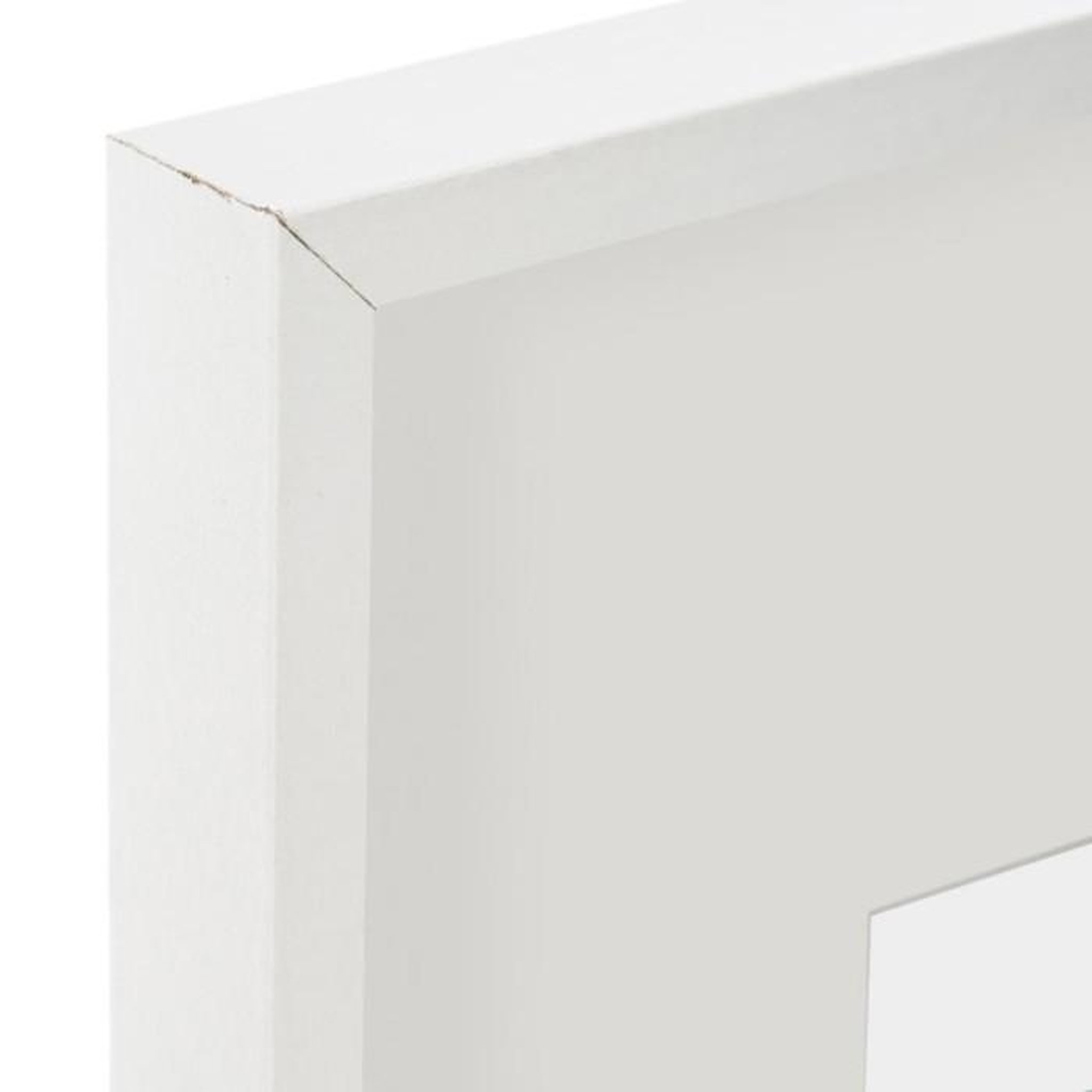 Voir la diapositive 2 : ATMOSPHERA Cadre Photo en Verre  Manu  21x30cm Blanc