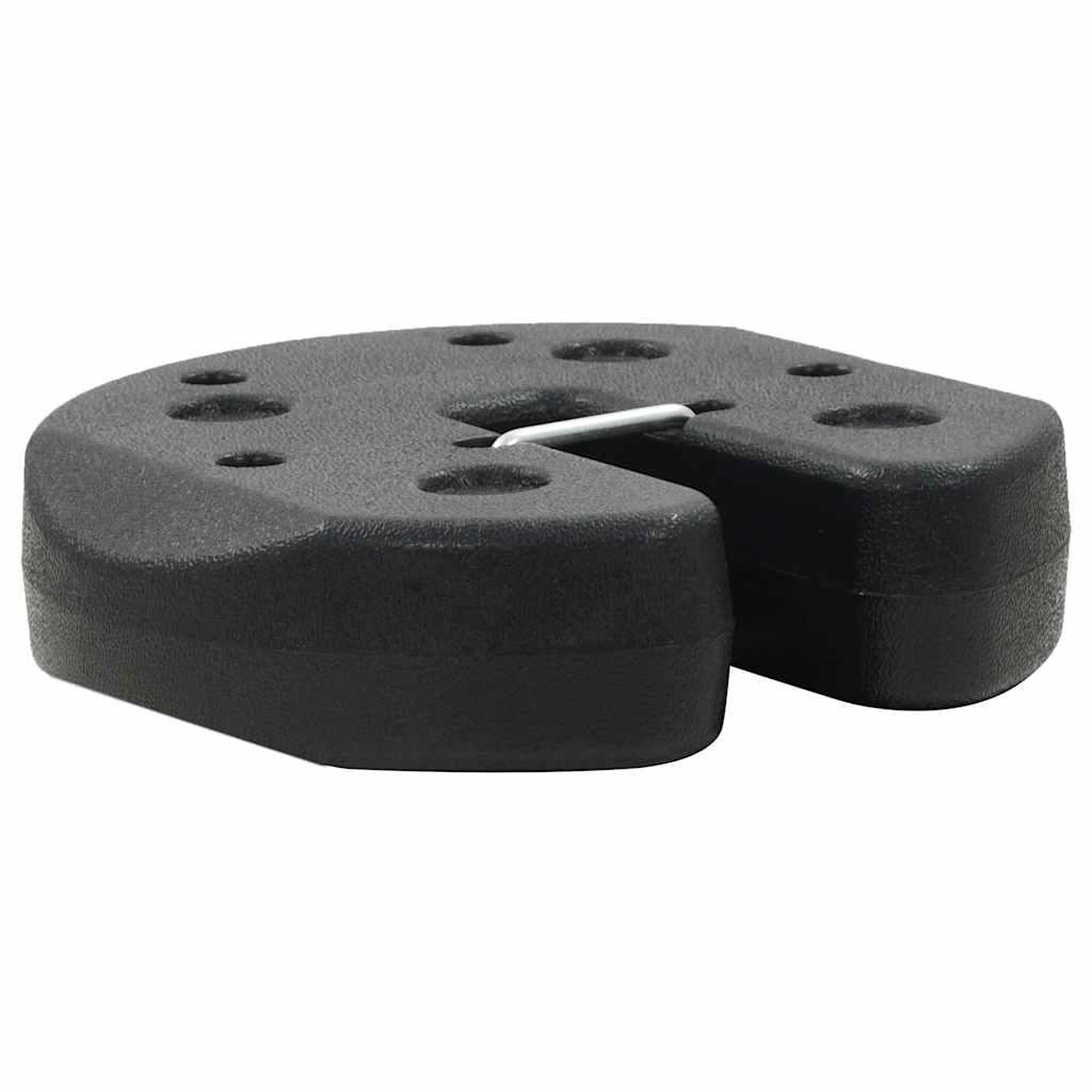 Voir la diapositive 5 : VIDAXL Poids pour belvedere 4 pcs Noir 220x50 mm Beton