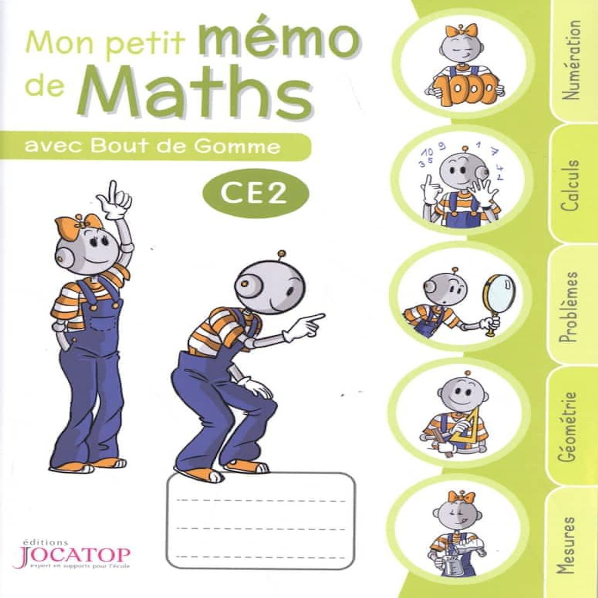 MON PETIT MEMO DE MATHS AVEC BOUT DE GOMME CE2, Lefèvre Laurence