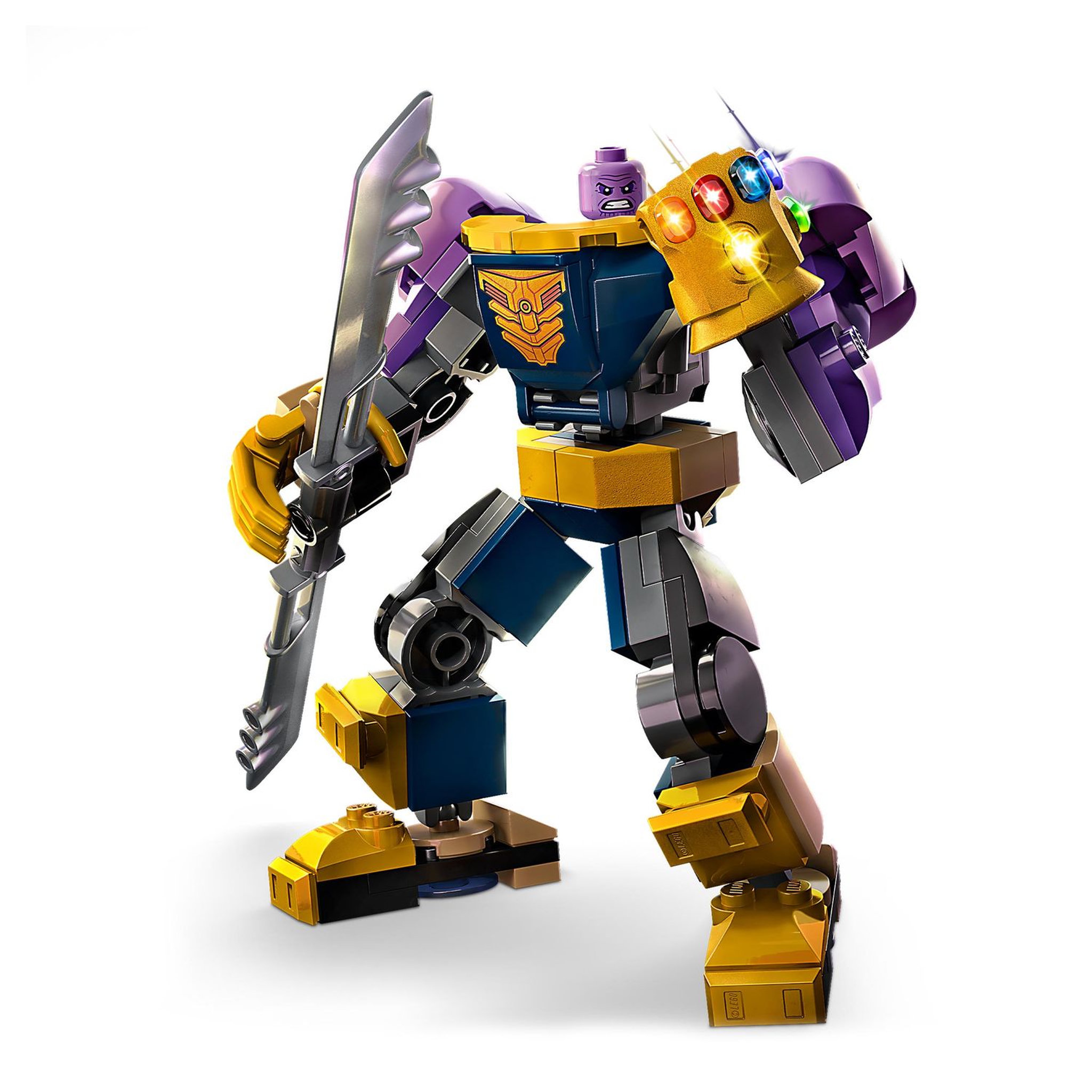 Voir la diapositive 5 : LEGO Marvel 76242 L&rsquo;Armure Robot de Thanos, Figurine Avengers, Jouet de Construction, avec Gant de l'Infini