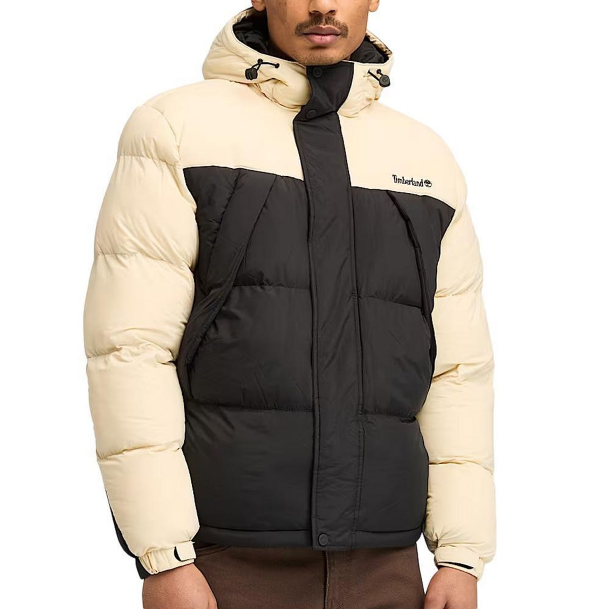 TIMBERLAND Doudoune Noir/Crème Homme Timberland Durable Water Repellent