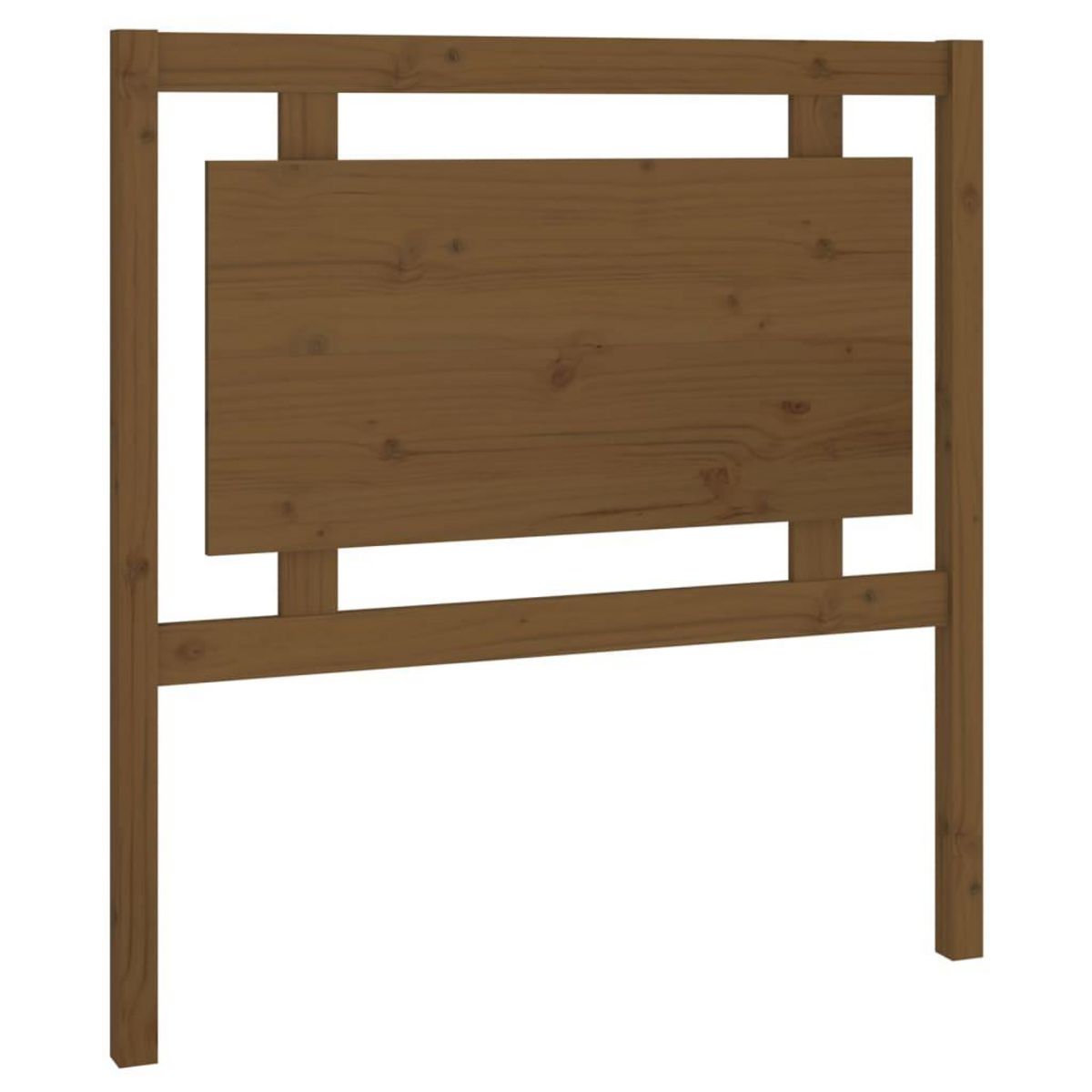 VIDAXL Tete de lit Marron miel 95,5x4x100 cm Bois massif de pin