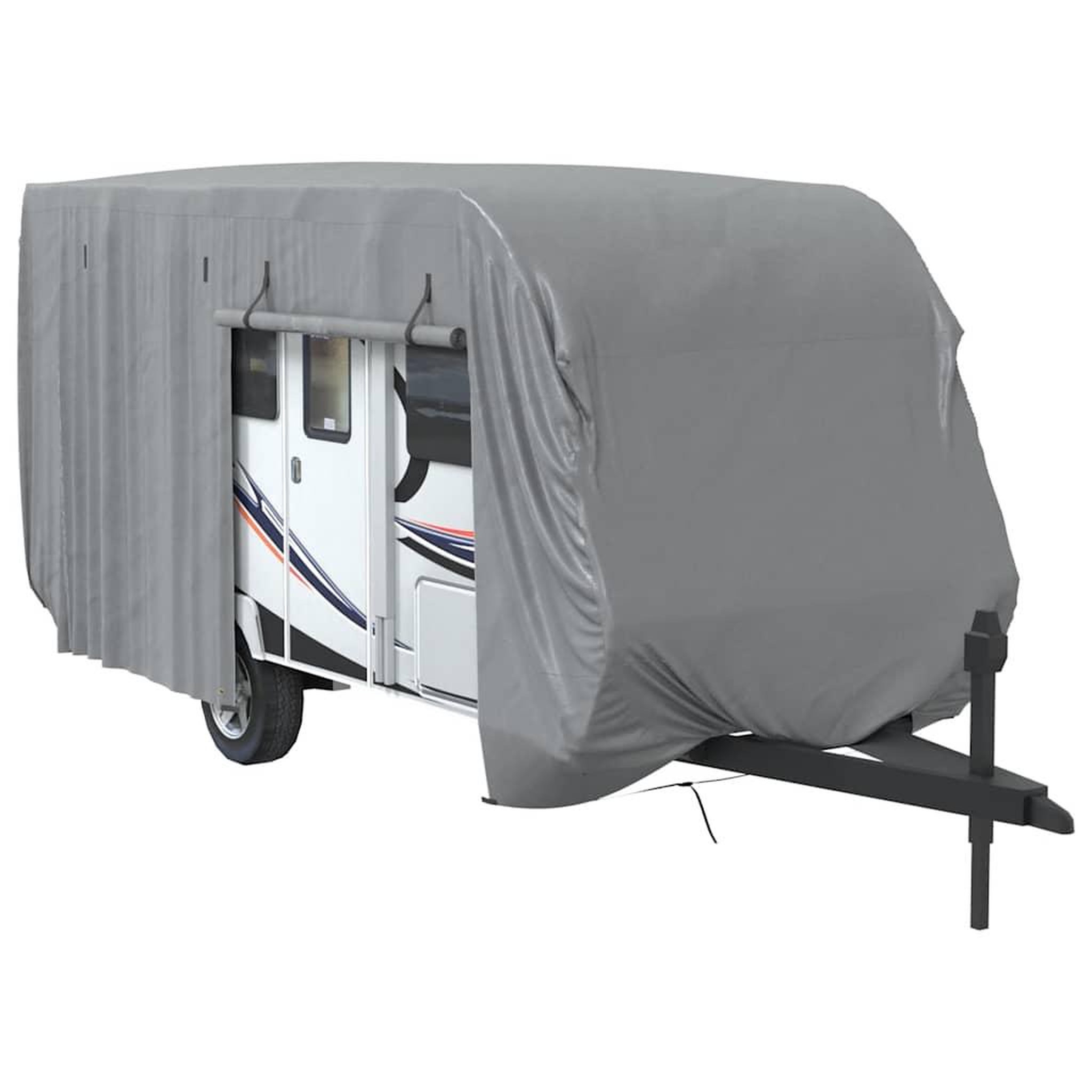 Voir la diapositive 2 : VIDAXL Housse de caravane gris 610x250x220 cm tissu non tisse