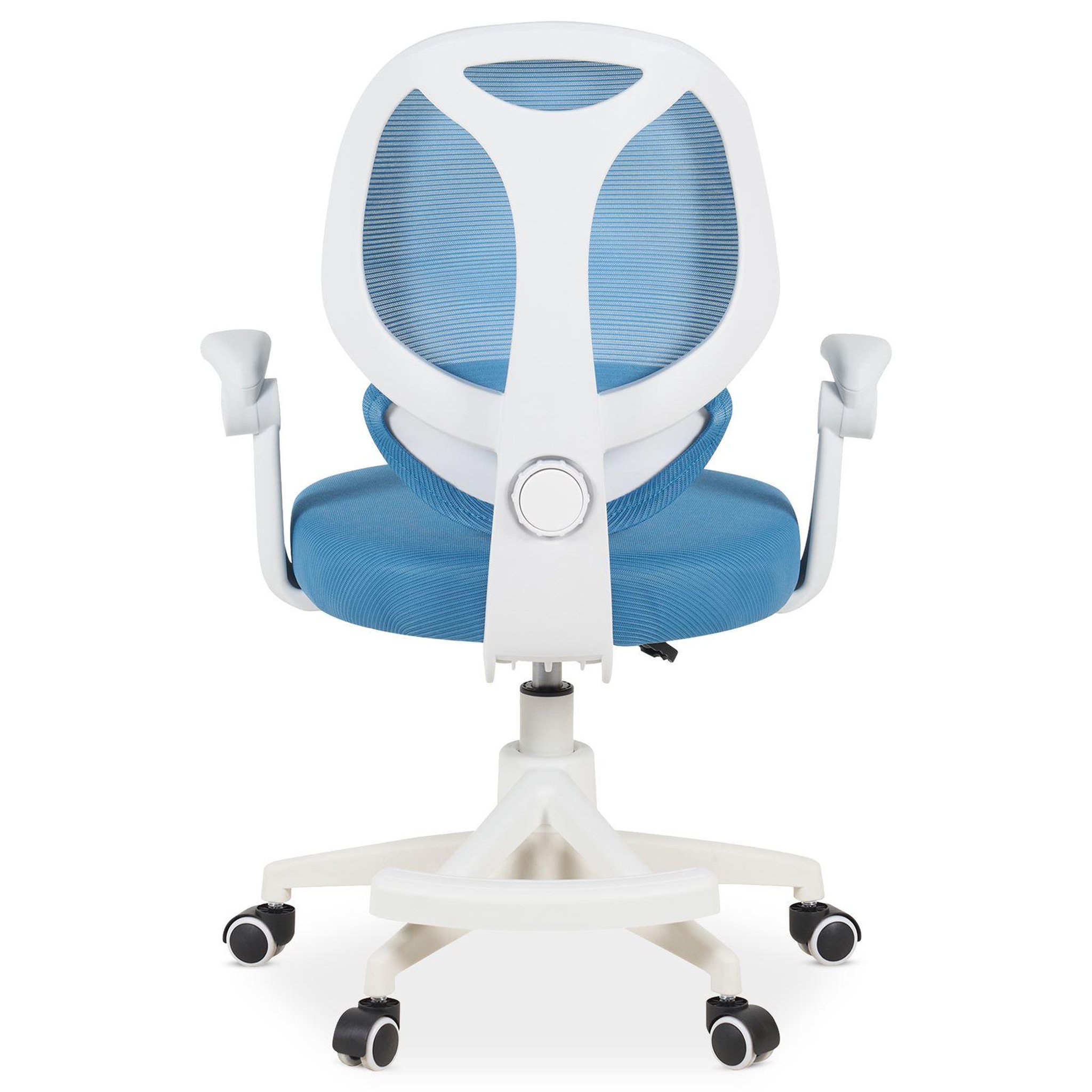 Voir la diapositive 4 : IDIMEX Chaise de bureau pour enfant isla pivotante