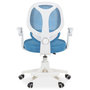 Voir la diapositive 4 : IDIMEX Chaise de bureau pour enfant ISLA pivotante