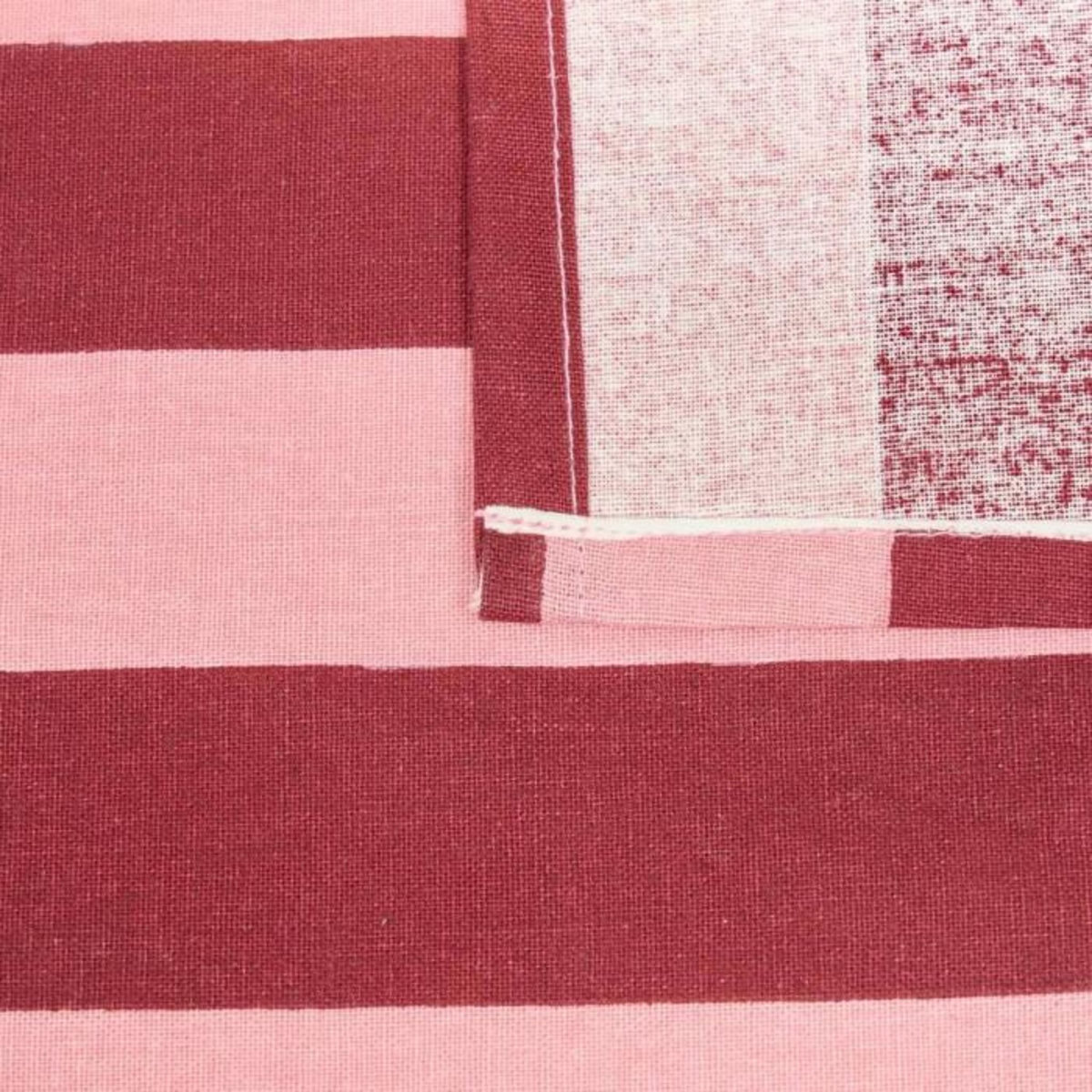 ATMOSPHERA Nappe à Rayures  Chéri  150x250cm Rouge