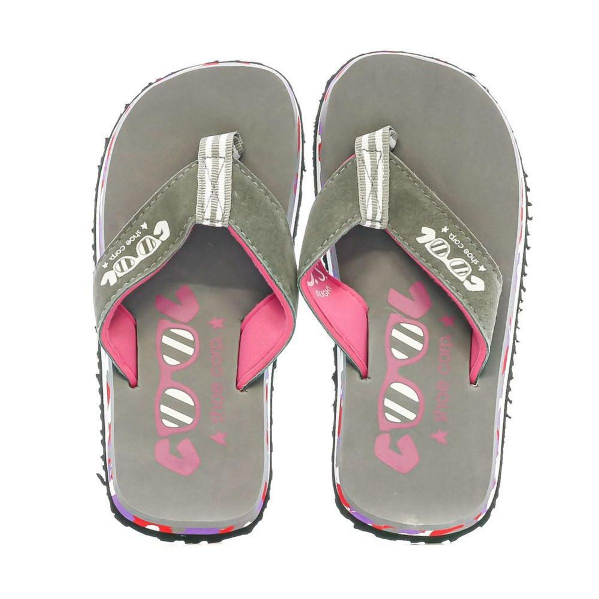 COOL SHOE Tongs e/Rose Fille Cool Shoe Eve Slight