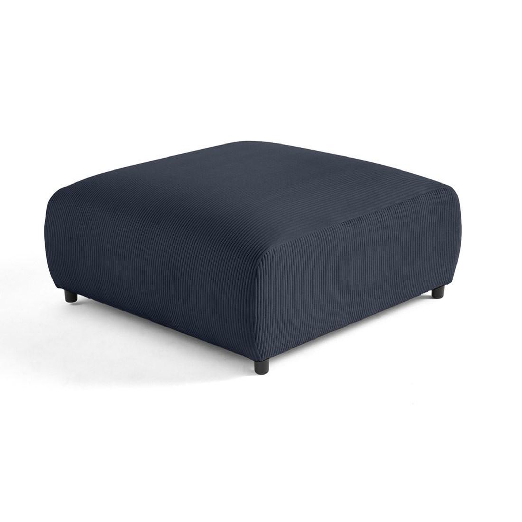 Voir la diapositive 2 : LISA DESIGN Garance - grand pouf modulable - en velours côtelé