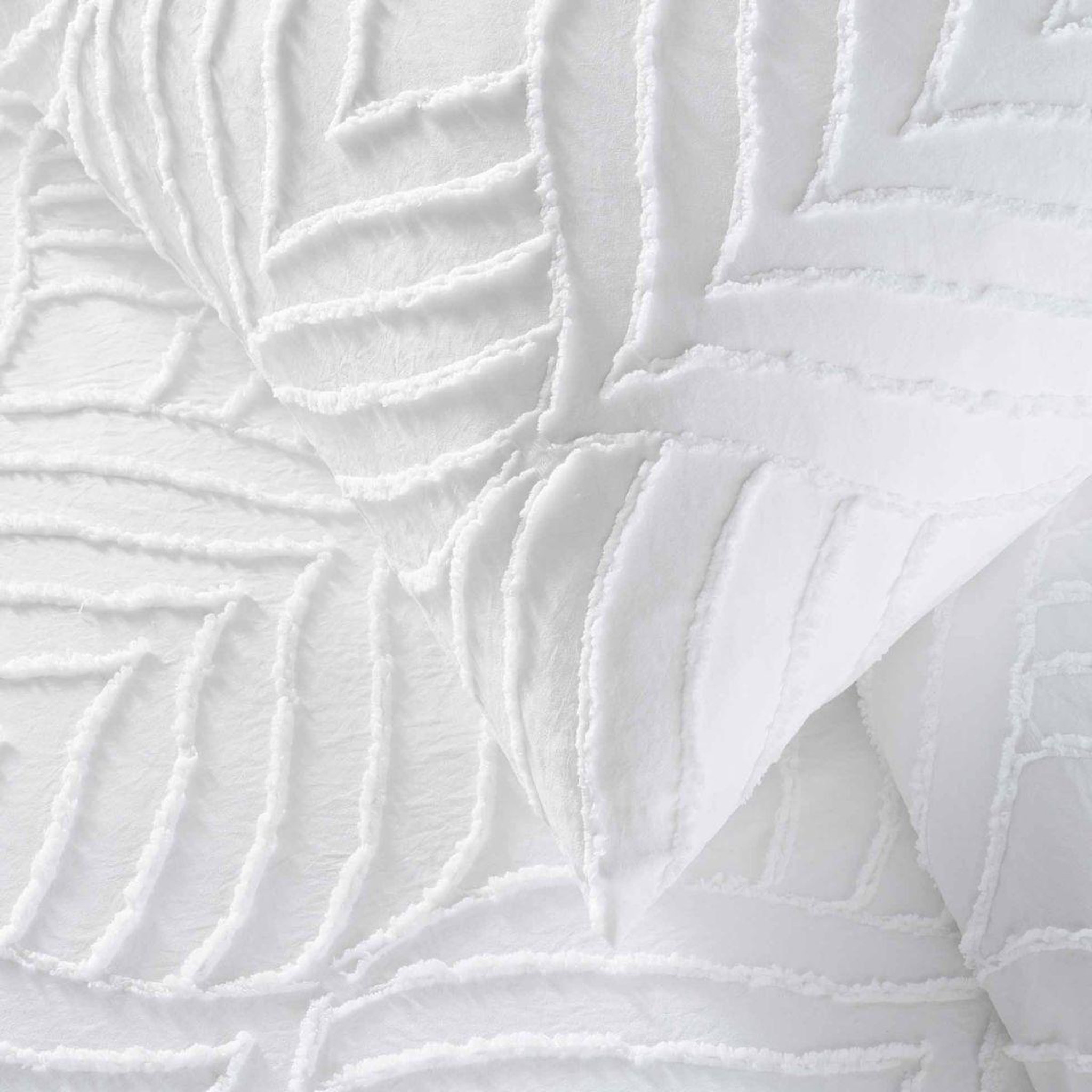 Voir la diapositive 3 : Douceur d'Intérieur Parure de lit 3 pièces  heltie  260x240cm blanc