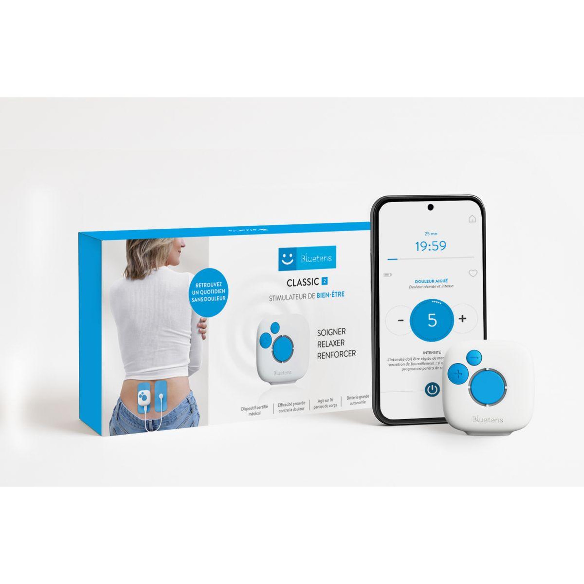 Bluetens Appareil électrostimulation Classic 2